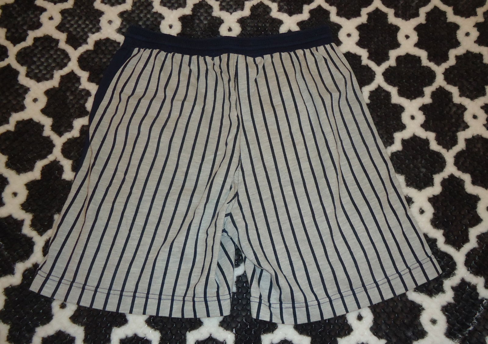 Te koop gestreepte korte broek van 100% katoen (maat: XL). - Afbeelding 7