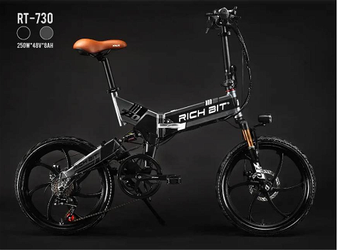 RICH BIT TOP-730 Folding Electric Moped Bike 20 - 3