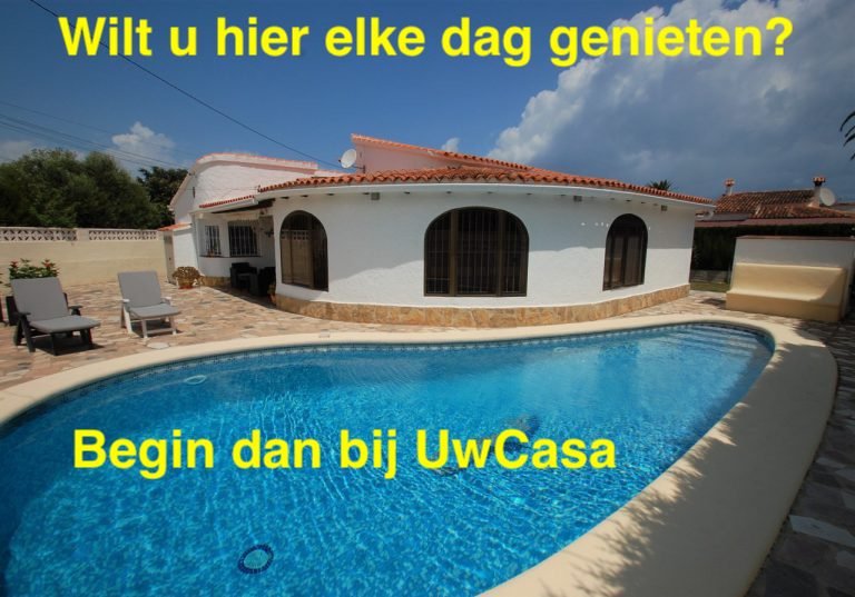 Uw Villa in DENIA met zeezicht van solarium en eigen zwembad en onderbouw - Afbeelding 8