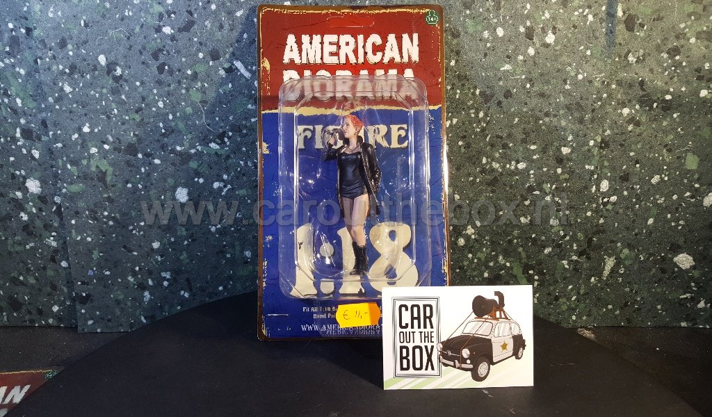 Diorama figuur 1/18 Lady GIANNA AD148 American Diorama - Afbeelding 4
