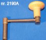 Nr. 2184A - 16 - Carriage kloksleutel 1,75 x 6,25 mm. - 5 - Thumbnail