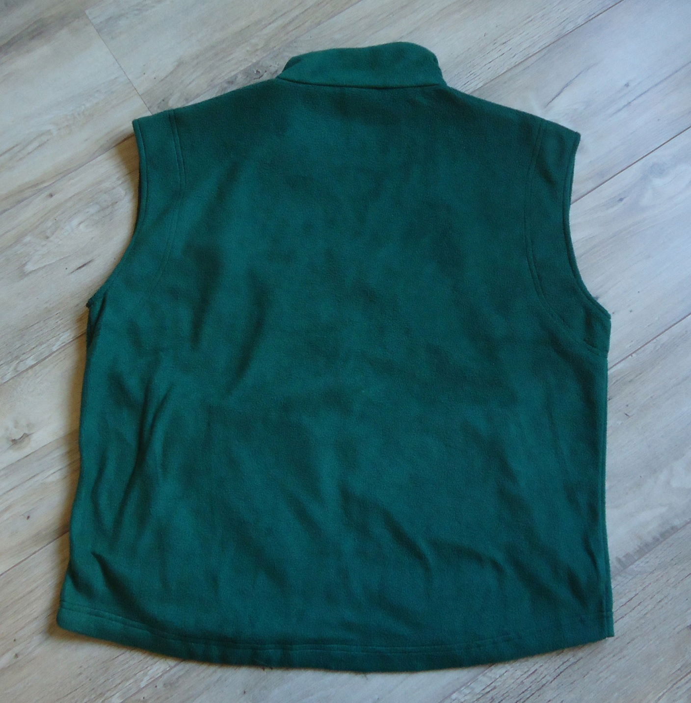Te koop groen fleece vest zonder mouwen van J & N (maat: XL) - Afbeelding 6