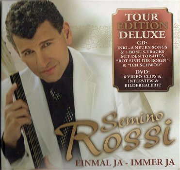 Semino Rossi – Einmal Ja - Immer Ja (CD & DVD) Tour Edition - 0