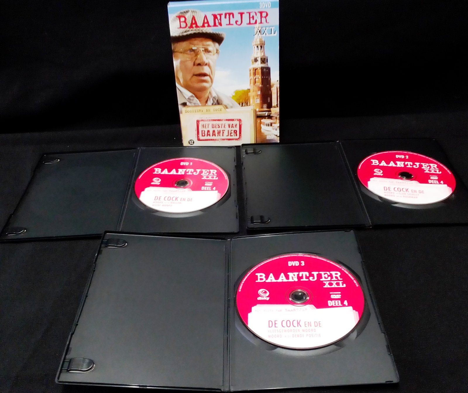 3 DVD's, 6 afl. Baantjer XXL,NIEUWST,ned.talig, 4,5 uur - Afbeelding 7