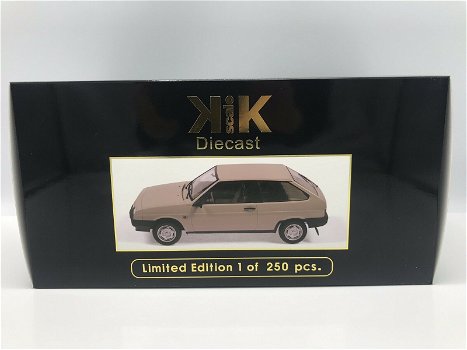 1:18 KK-Scale Lada Samara 1984 VAZ-2108 lichtbruin 1v250 - 3