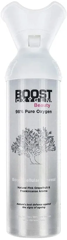 Boost Zuurstof Beauty 6 liter circa 150 inhalaties - Zuurstofshop.com