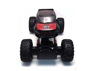 RC Rock Crawler Monstertruck pick up RTR 1:14 4WD zwart/rood - 3