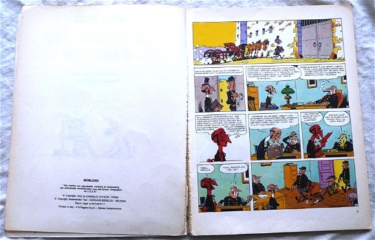 Strip Boek, LUCKY LUKE, De Erfenis Van Rataplan, Nummer 11, Dargaud & Oberon, 1977. - 1