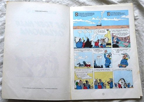 Strip Boek, LUCKY LUKE, De Trek Naar Oklahoma, Nummer 14, Dupuis, 1977. - 1