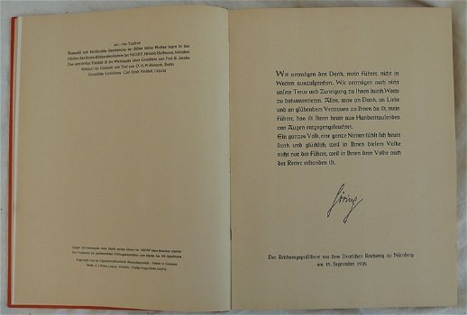 Plaatjes Verzamel Album / Cigarettenbilder Album, Adolf Hitler, Nr.15, met omslagvel, 1936.(Nr.8) - 3