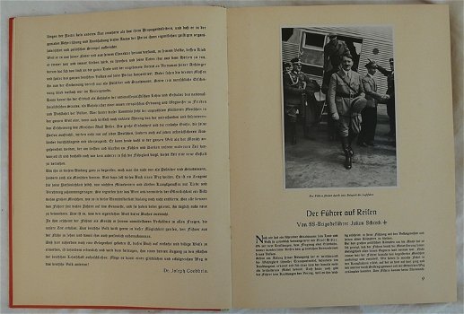 Plaatjes Verzamel Album / Cigarettenbilder Album, Adolf Hitler, Nr.15, met omslagvel, 1936.(Nr.8) - 4