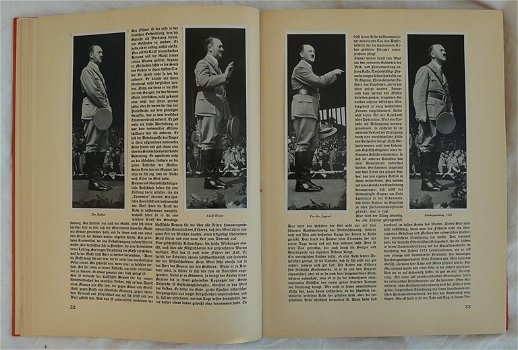 Plaatjes Verzamel Album / Cigarettenbilder Album, Adolf Hitler, Nr.15, met omslagvel, 1936.(Nr.8) - 5