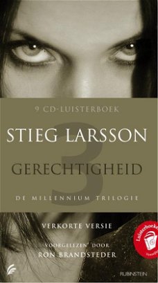 Stieg Larsson  -  Millennium 3 - Gerechtigheid  (8 CD) Luisterboek