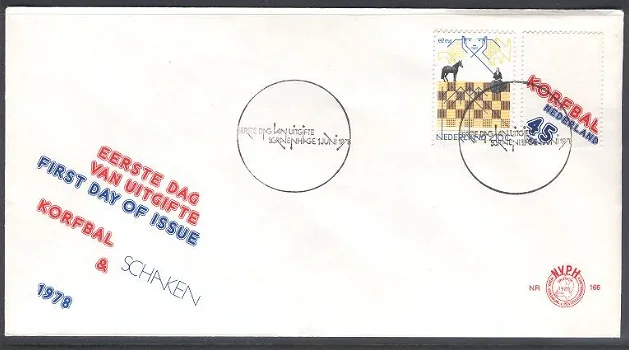 3003 - Nederland fdc nvphnr. 166 onbeschreven - 0