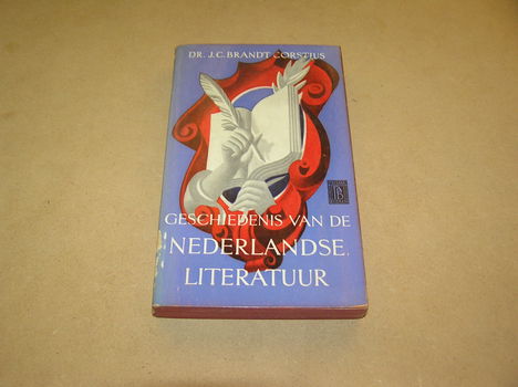 Geschiedenis van de Nederlandse literatuur-J.C.Brandt Corstius - 0