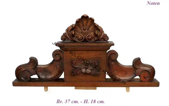 = Kuif ornament = gewicht regulateur =40982 - nr. 1