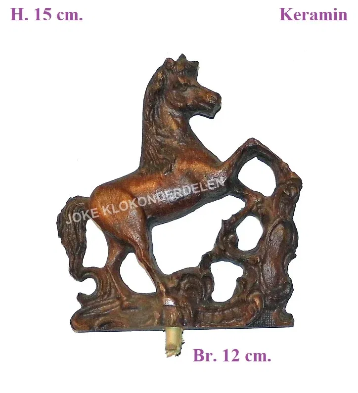 = Klok paardje = gebruikt =44308 - nr. 1