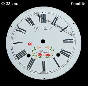 = Comtoise wijzerplaat =44345 - 1