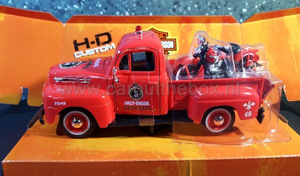 Ford F-1 Pick Up HARLEY DAVIDSON 1:24 Maisto - 0