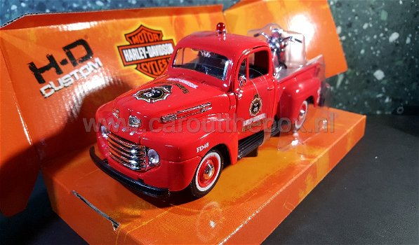 Ford F-1 Pick Up HARLEY DAVIDSON 1:24 Maisto - 1