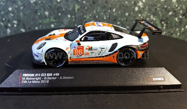 Porsche 911 GT3 RSR #86 GULF 1:43 Ixo - 0