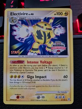 Electivire 3/130 (Staff) Promo (Regional Championships) - 0