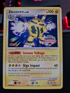 Electivire  3/130  (Staff) Promo (Regional Championships)