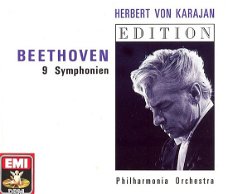 Herbert Von Karajan  -  Karajan Edition - Beethoven: 9 Symphonien   (5 CD)