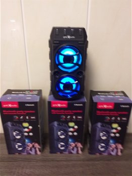 Gembird Bluetooth party speaker met karaoke functie - 5