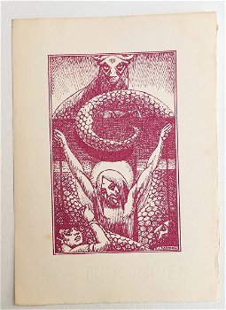 [Satanisme] La-Bas 1924 Huysmans - Incl. 18 losse ill 1/1010 - 5