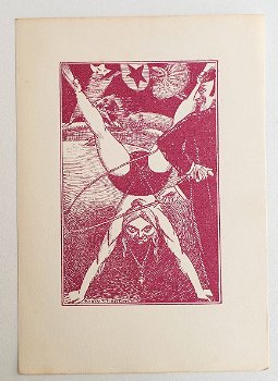 [Satanisme] La-Bas 1924 Huysmans - Incl. 18 losse ill 1/1010 - 6