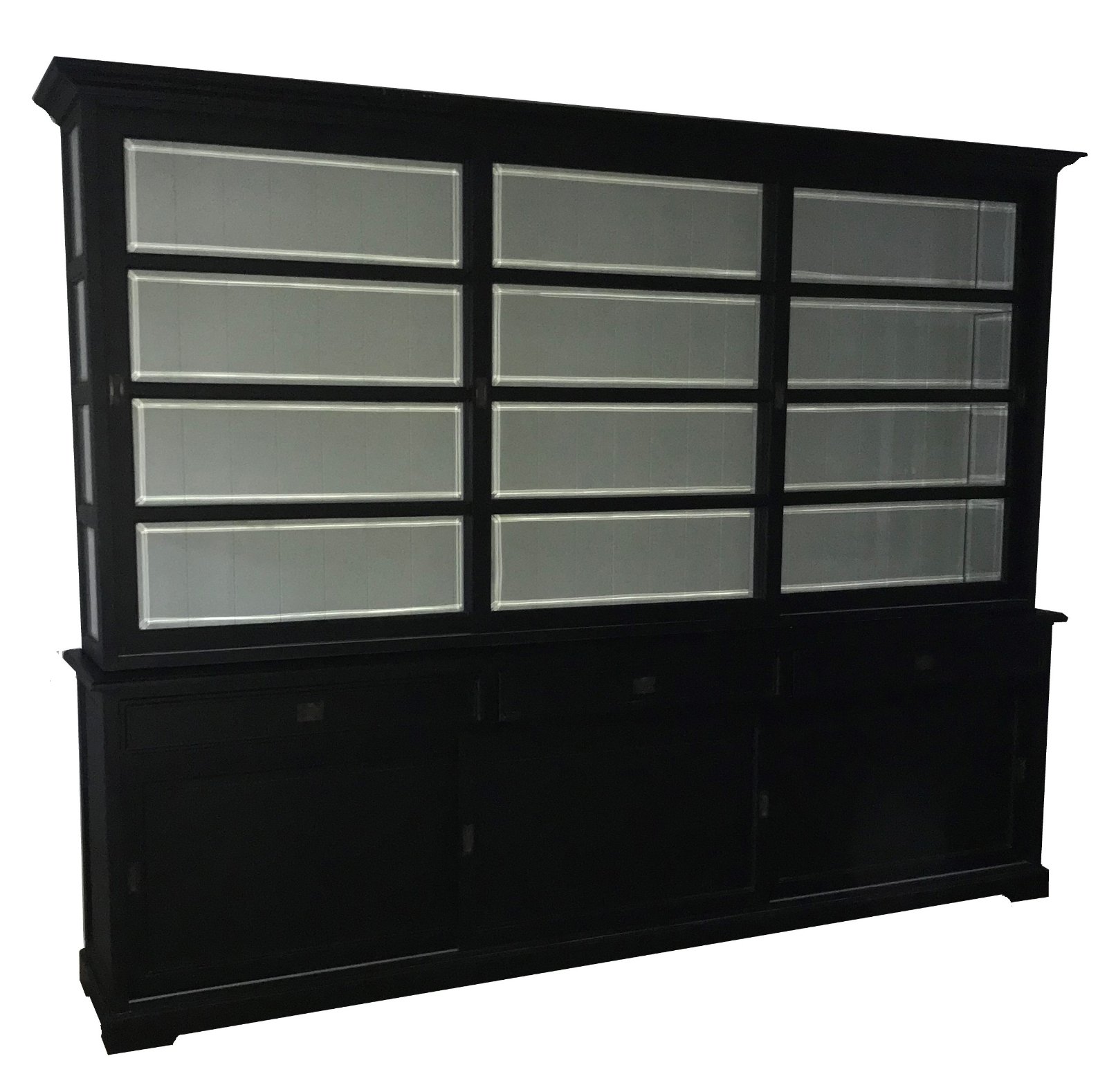 Buffetkast Borssele Nijkerk - grijs 300 x 50/40 x 240cm - nr. 1