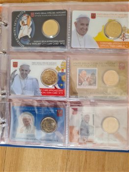 Vaticaan Coincard 2011 Nr.1 0,50 €uro cent + Postzegel p/st € 10,95 - 5
