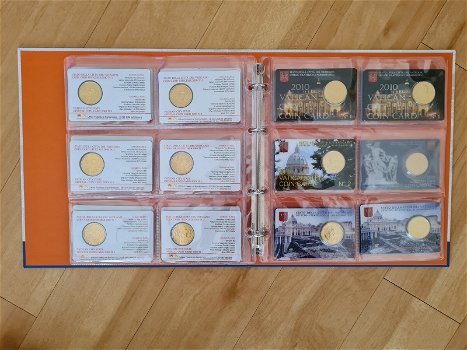 Vaticaan in coincard 2012 Nr.2 0,50 €uro cent + Postzegel p/st € 5,95 - 5