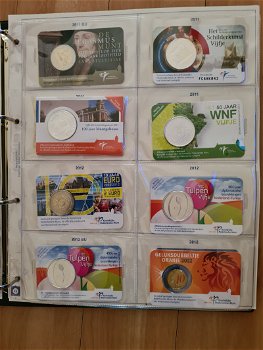 HB Map met Coincards 2012 -2021 ook de schaarse - 1