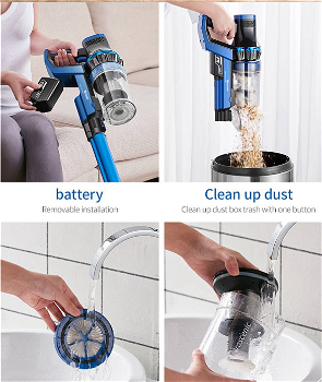 Proscenic P10 Handheld Cordless Vacuum Cleaner - 7