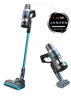 JASHEN V18 Cordless Vacuum Cleaner, 350W Power Strong Suction 2 LED - 0