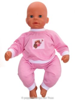 Chou Chou 48 cm Roze pyjama