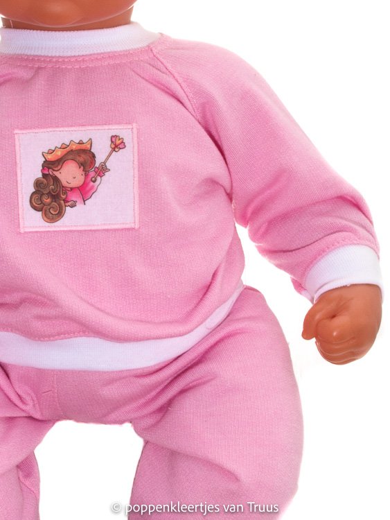 Chou Chou 48 cm Roze pyjama - Afbeelding 2