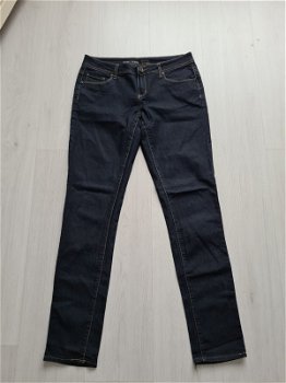 Donkerblauw Spijkerbroek skinny pencil Maat 38 - 0