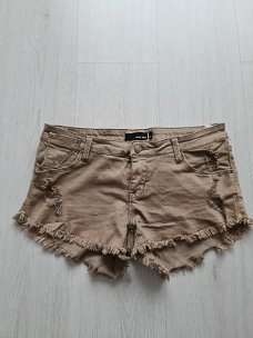 Beige Korte Broek Maat 38 (Tally Weijl)