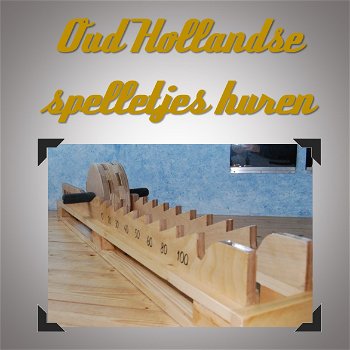 Oud Hollandse spelletjes huren - 5