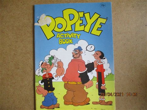 adv0771 popeye activity book engels - 0
