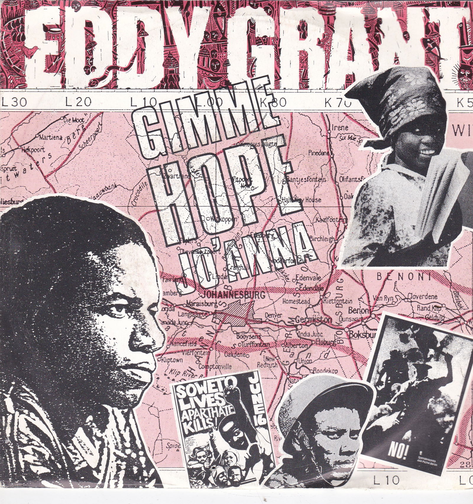 Single Eddy Grant - Gimme hope Jo'anna - nr. 1