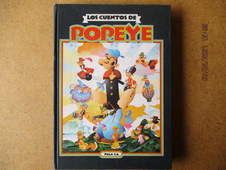 adv0786 popeye album hc 1 spaans - 0