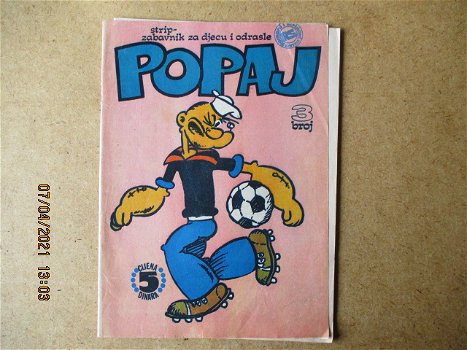 adv0798 popeye comic joegoeslavisch - 0