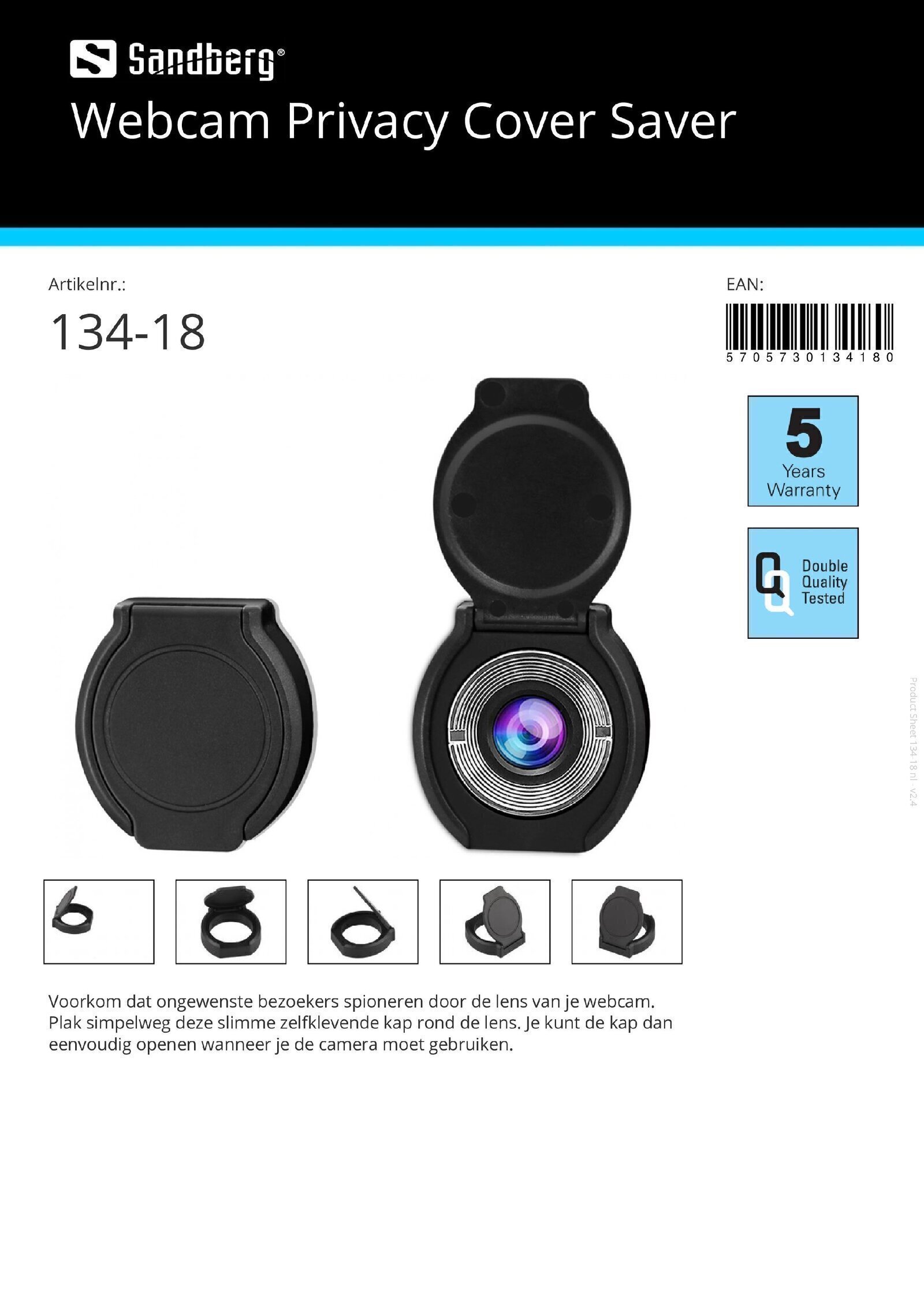 Webcam Privacy Cover Saver - nr. 1