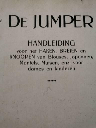 Antieke mode/handwerkboekjes - Afbeelding 2