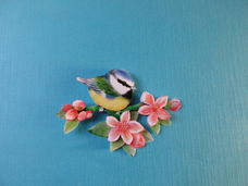 j157 Jeanine / bloemen / vogel