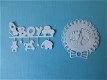 331a Stans geboorte / boy / licht blauw - 0 - Thumbnail